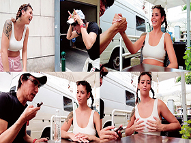 世界共通のBody Language　街角でノリノリのスパニッシュガールをゲット！ 無限絶頂褐色の天使をイカセ責め×中出し乱交×追撃イカセ責めで快楽おもてなし！！　サンプル画像02